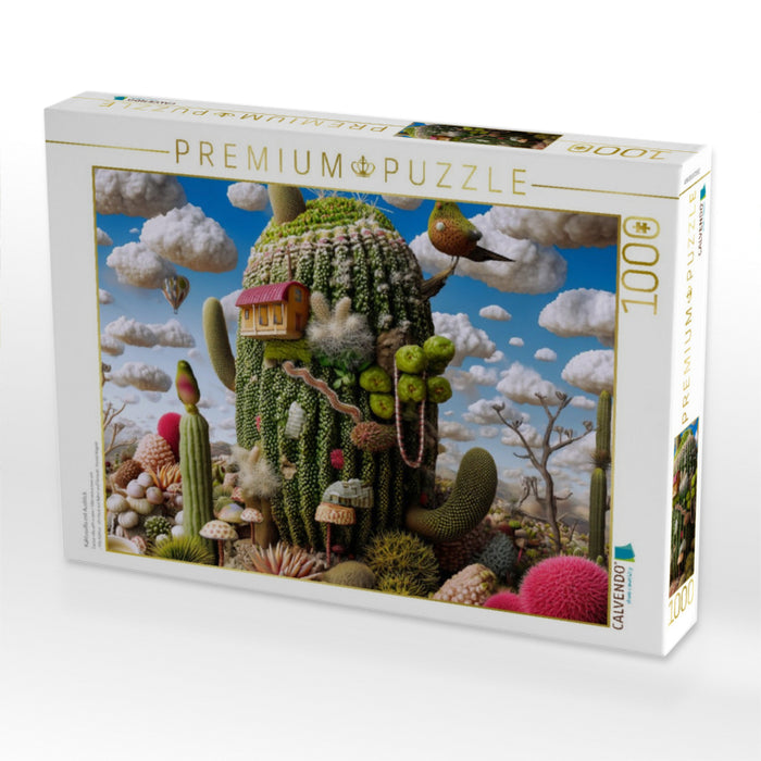 Kaktusvilla mit Ausblick - CALVENDO Foto-Puzzle'