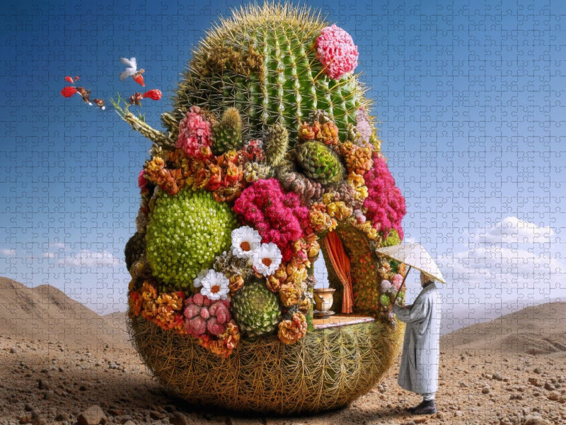 Wüstenblüte deluxe - CALVENDO Foto-Puzzle'