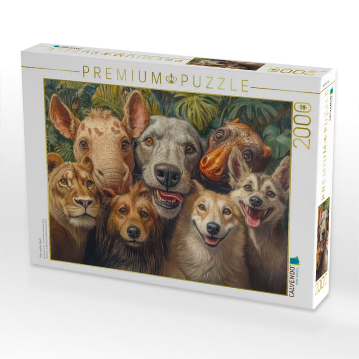 Tiere wollen Spaß - CALVENDO Foto-Puzzle'