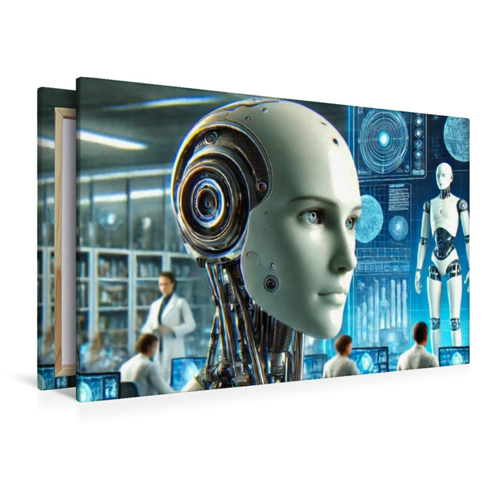 Premium Textil-Leinwand Die Geburt des Bewusstseins