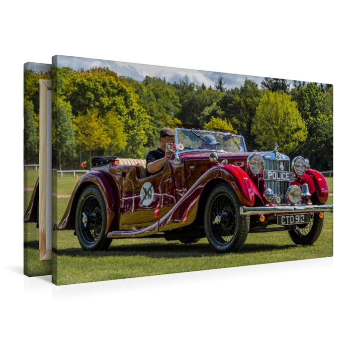 Premium Textil-Leinwand Police MG VA