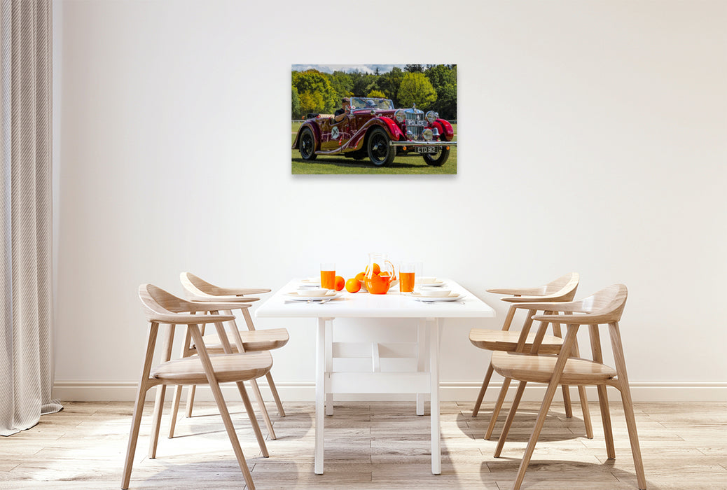 Premium Textil-Leinwand Police MG VA