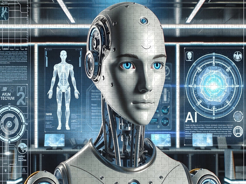 Die Zukunft beobachtet uns - CALVENDO Foto-Puzzle'