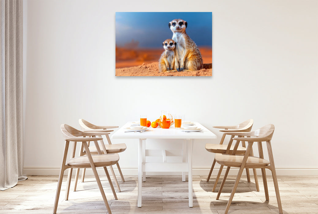 Premium Textil-Leinwand Ein unglaublich beeinruckendes Bild