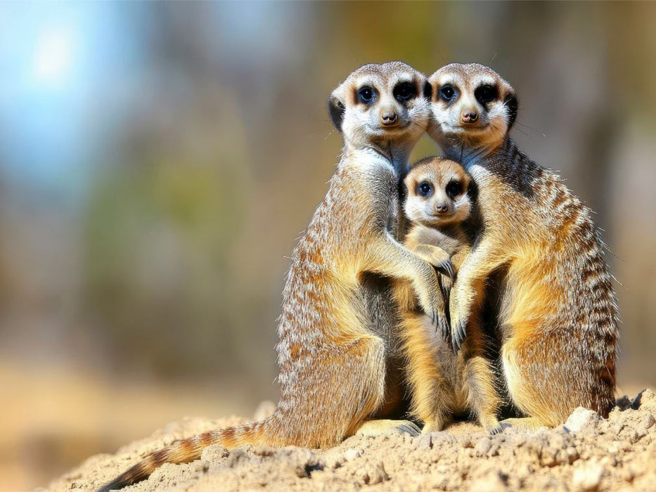 Ein wunderschönes Familienfoto - CALVENDO Foto-Puzzle'