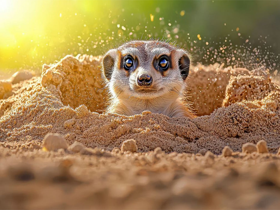 Erdmännchen - CALVENDO Foto-Puzzle'