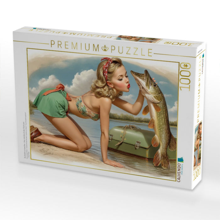 Da denkt so mancher - hier möchte ich der Fisch sein - CALVENDO Foto-Puzzle'