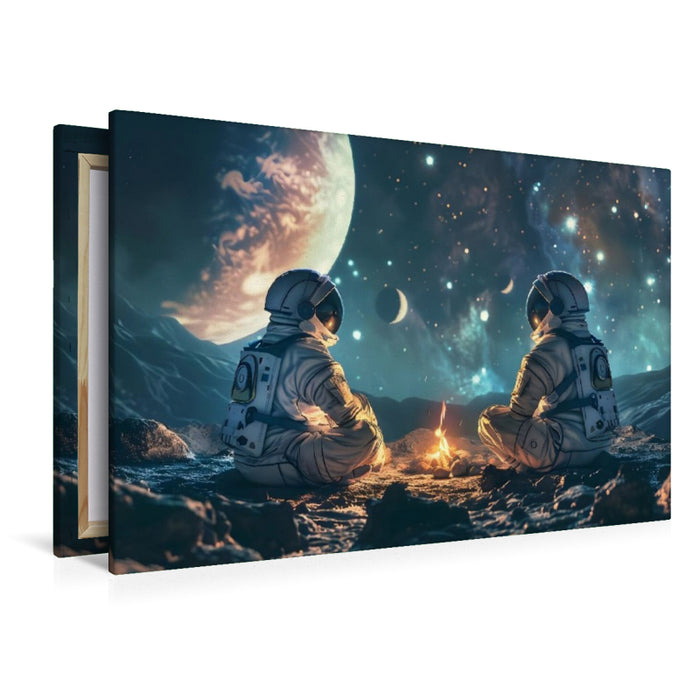 Premium Textil-Leinwand Ein Motiv aus dem Kalender "Zwischen Sternenstaub und Stille"