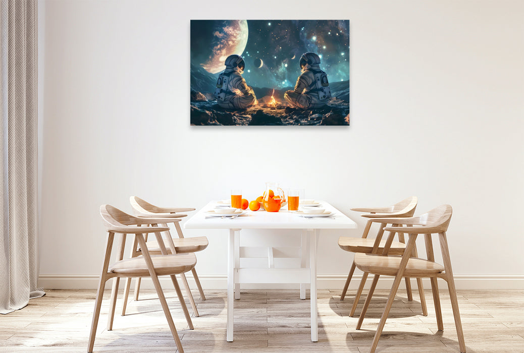 Premium Textil-Leinwand Ein Motiv aus dem Kalender "Zwischen Sternenstaub und Stille"