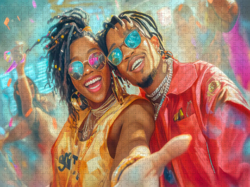 Party und Musik - CALVENDO Foto-Puzzle'