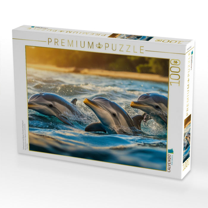 Schaut euch mal diesen Sonnenuntergang an - CALVENDO Foto-Puzzle'
