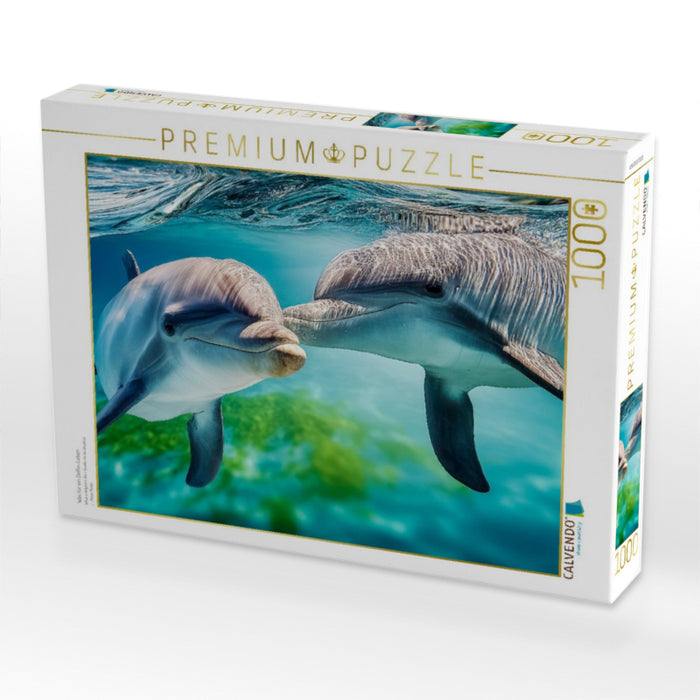 Was für ein Delfin-Leben - CALVENDO Foto-Puzzle'