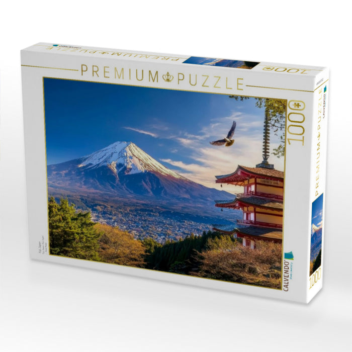 Fuji, Japan - CALVENDO Foto-Puzzle'