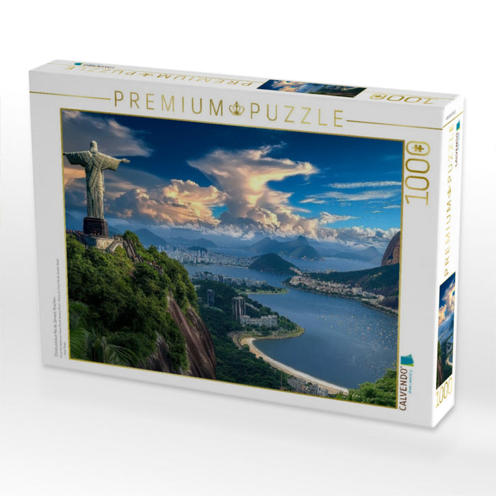 Christusstatue Rio de Janeiro, Brasilien - CALVENDO Foto-Puzzle'