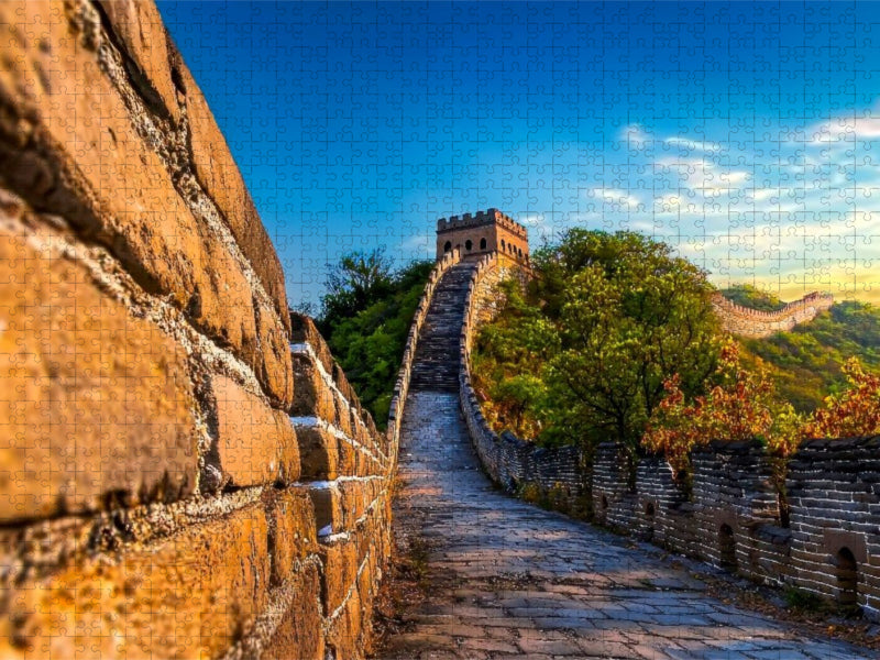 Chinesische Mauer, China - CALVENDO Foto-Puzzle'