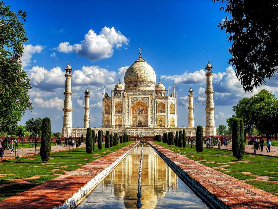 Taj Mahal, Indien - CALVENDO Foto-Puzzle'