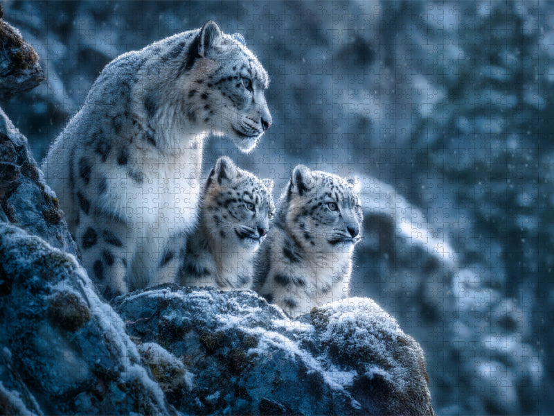 Die Freiheit trägt Fell - CALVENDO Foto-Puzzle'