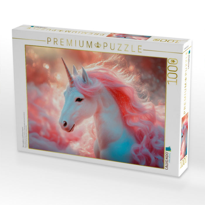 Sternenglanz und Einhorntraum - CALVENDO Foto-Puzzle'