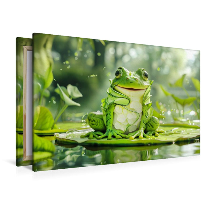 Premium Textil-Leinwand Ein Motiv aus dem Kalender "Vorsicht, Wilde Früchtchen"