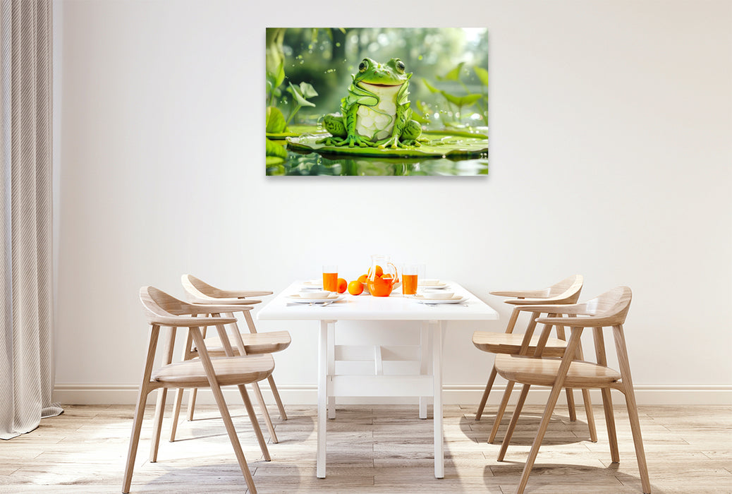 Premium Textil-Leinwand Ein Motiv aus dem Kalender "Vorsicht, Wilde Früchtchen"