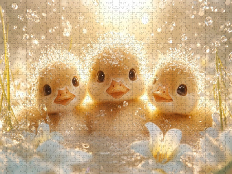 So klein, so flauschig, so herzerwärmend - CALVENDO Foto-Puzzle'