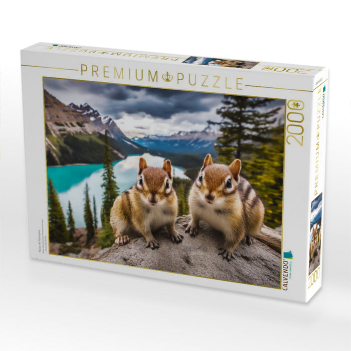 Pause mit Panorama - CALVENDO Foto-Puzzle'