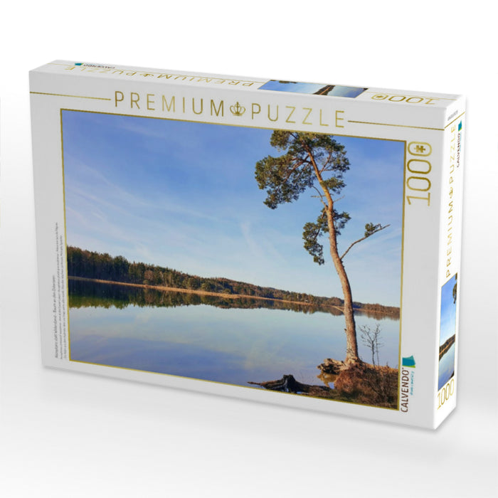 Akzeptanz statt Widerstand - Baum an den Osterseen - CALVENDO Foto-Puzzle'