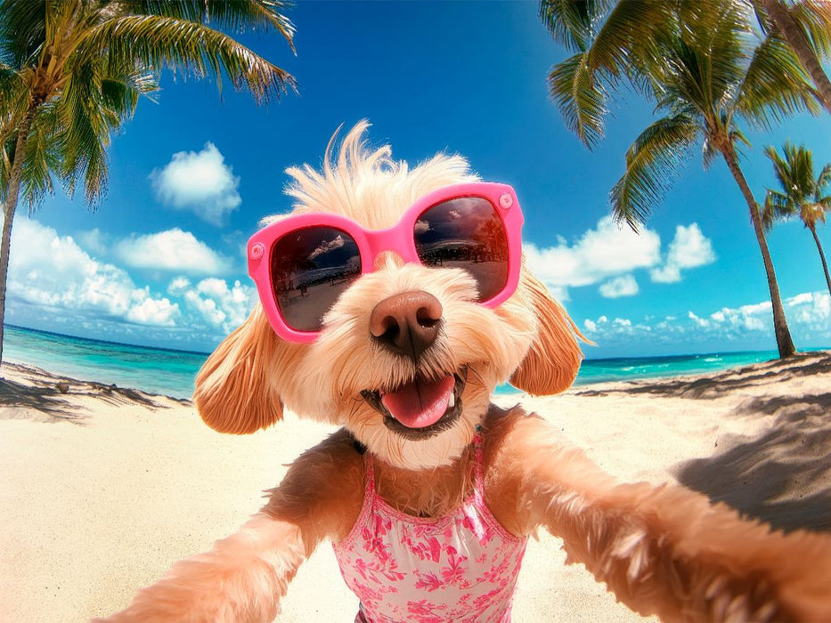 Aloha auf vier Pfoten - CALVENDO Foto-Puzzle'