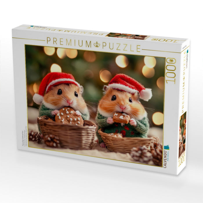 Flauschige Weihnachten - CALVENDO Foto-Puzzle'