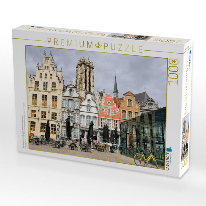 Am Grote Markt im belgischen Mecheln (Mechelen) - CALVENDO Foto-Puzzle'