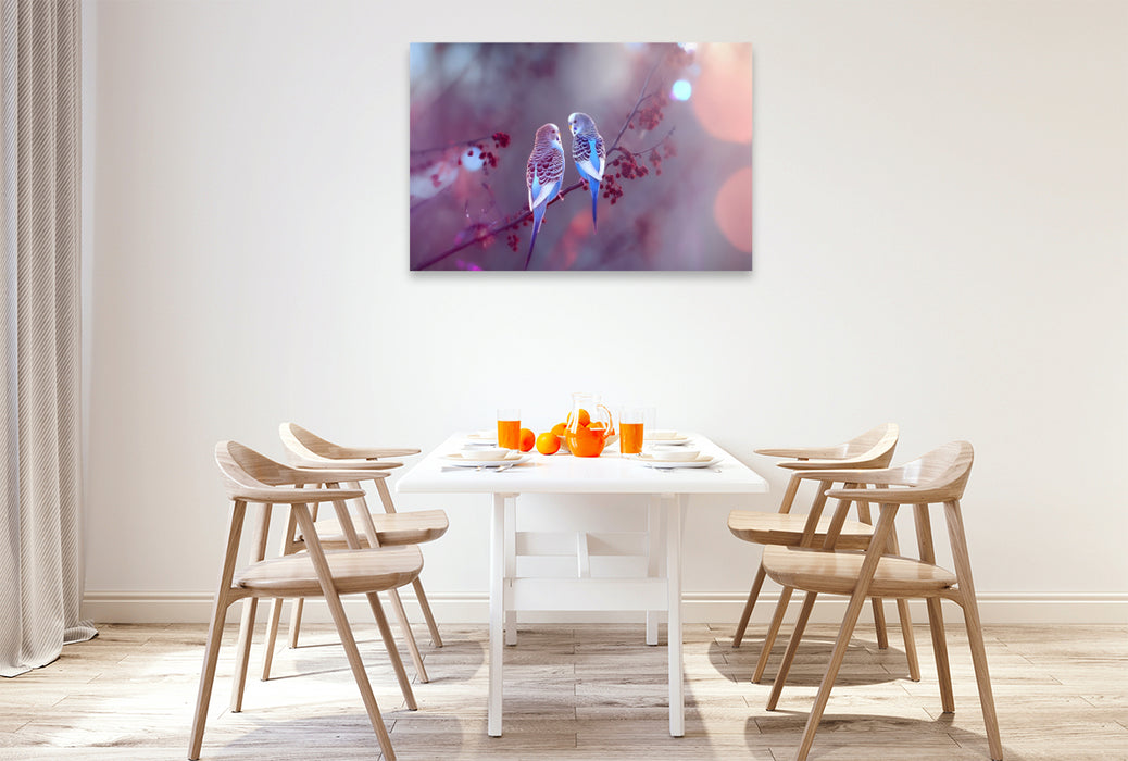 Premium Textil-Leinwand Die Leichtigkeit des Seins