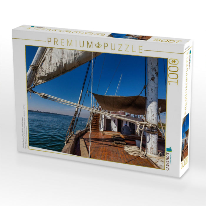 Stilvolles Segeln auf dem Nil mit einer Dahabeya - CALVENDO Foto-Puzzle'