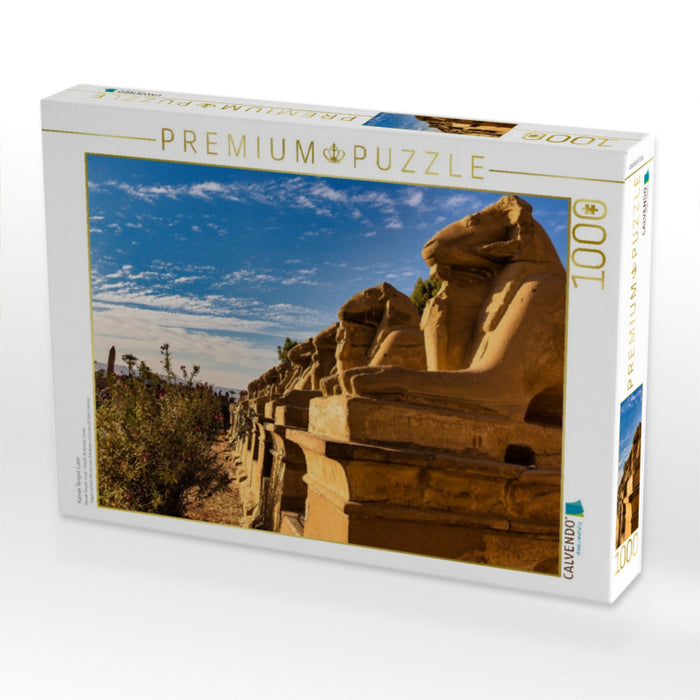 Karnak Tempel, Luxor - CALVENDO Foto-Puzzle'