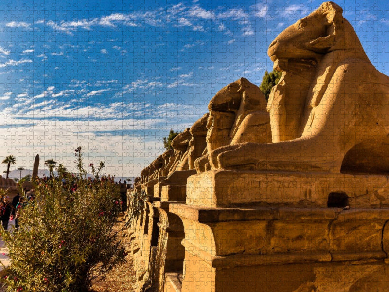 Karnak Tempel, Luxor - CALVENDO Foto-Puzzle'