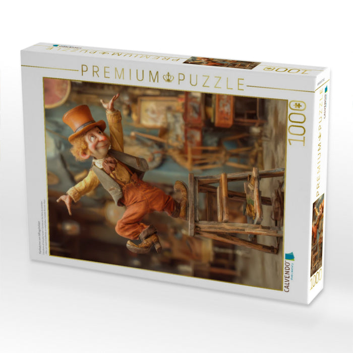 Karikaturen von Alltagshelden - CALVENDO Foto-Puzzle'