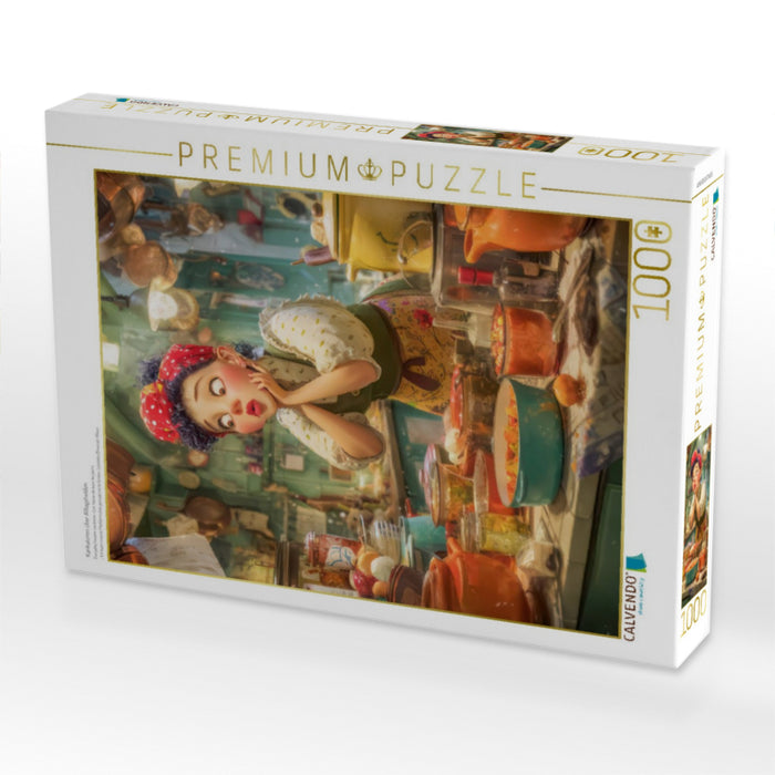 Karikaturen über Alltagshelden - CALVENDO Foto-Puzzle'