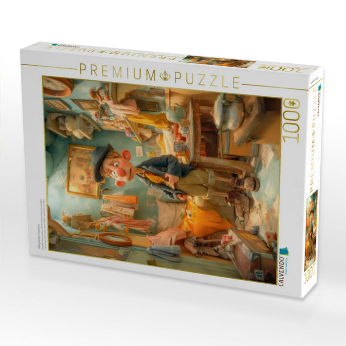 Alltagshelden Cartoons - CALVENDO Foto-Puzzle'