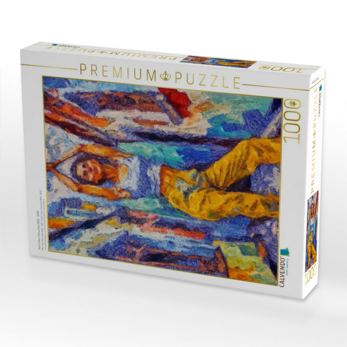 Nach Oskar Kokoschka (1886 - 1980) - CALVENDO Foto-Puzzle'