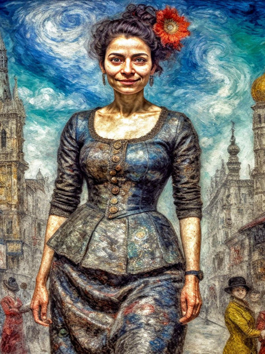 Nach James Ensor (1860 - 1949) - CALVENDO Foto-Puzzle'