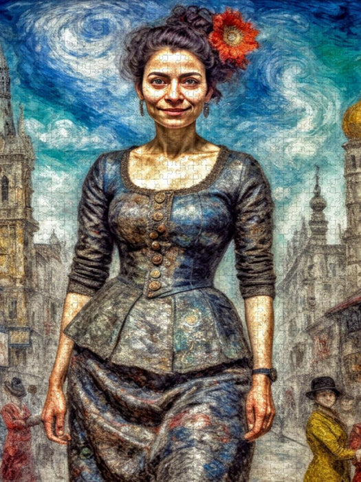 Nach James Ensor (1860 - 1949) - CALVENDO Foto-Puzzle'