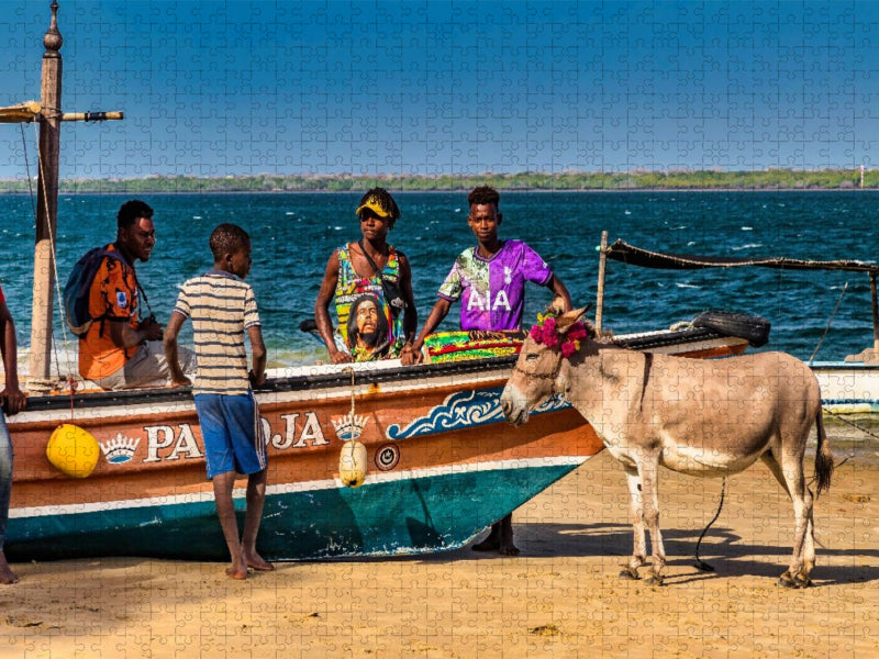 Sieger des Esel-Schönheitswettbewerbs - CALVENDO Foto-Puzzle'