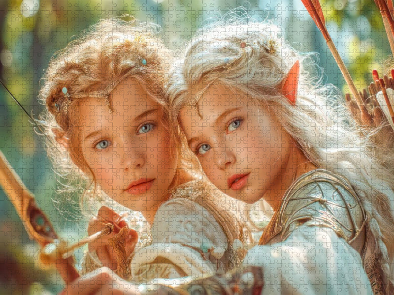 Elfenkinder - CALVENDO Foto-Puzzle'