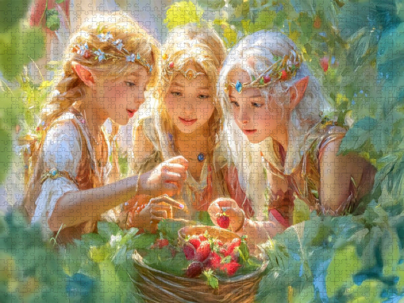 Kinder der Elfen - CALVENDO Foto-Puzzle'