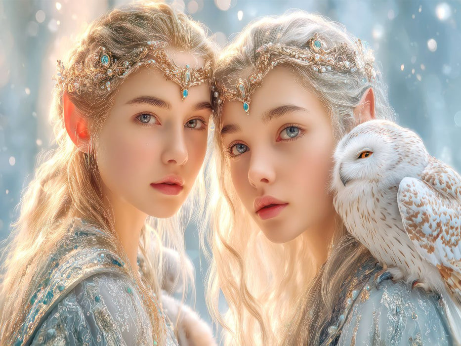 Elfenkinder - CALVENDO Foto-Puzzle'