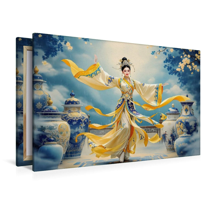 Premium Textil-Leinwand Sonnentanz