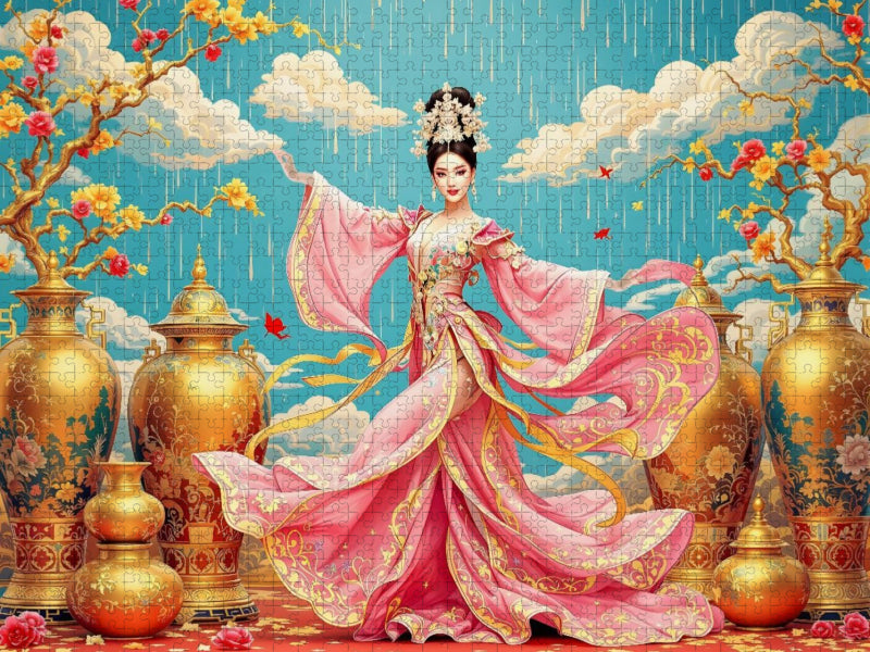 Tanz der Morgenröte - CALVENDO Foto-Puzzle'