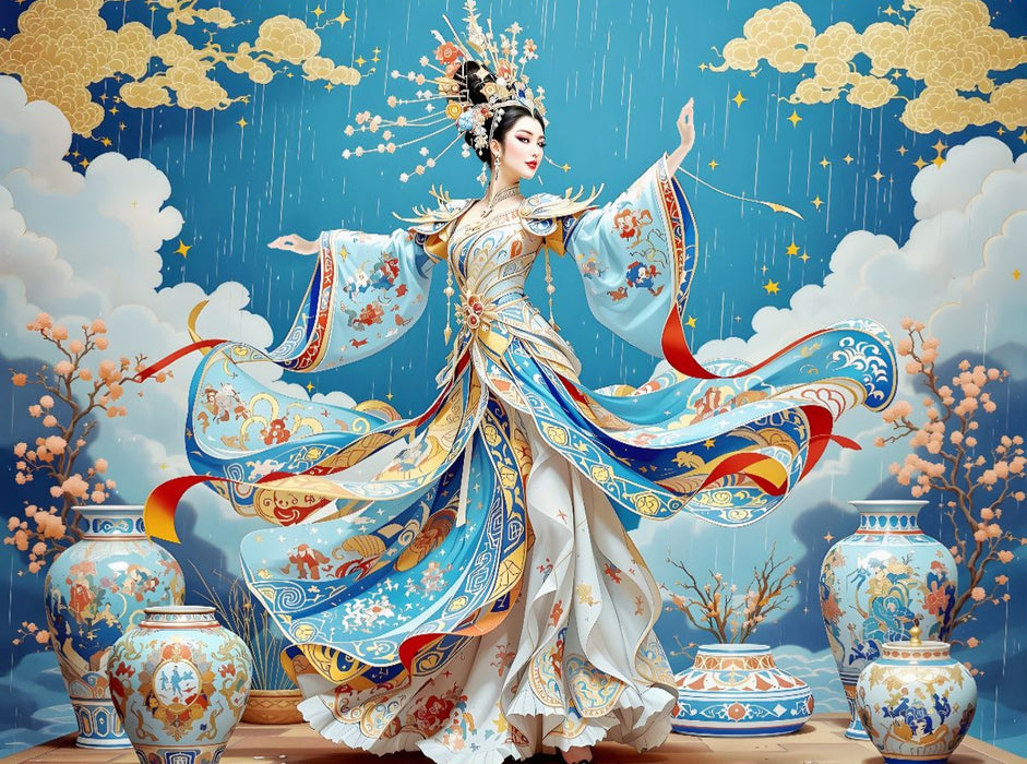 Göttin des Tanzes - CALVENDO Foto-Puzzle'