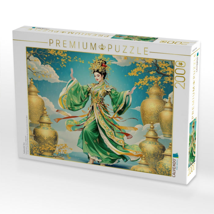 Traditionelle Tanz - CALVENDO Foto-Puzzle'