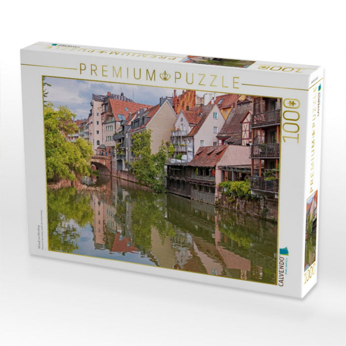 Altstadt von Nürnberg - CALVENDO Foto-Puzzle'