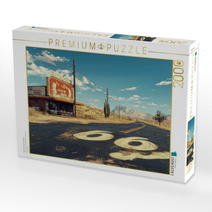 Von hier nach irgendwo - CALVENDO Foto-Puzzle'